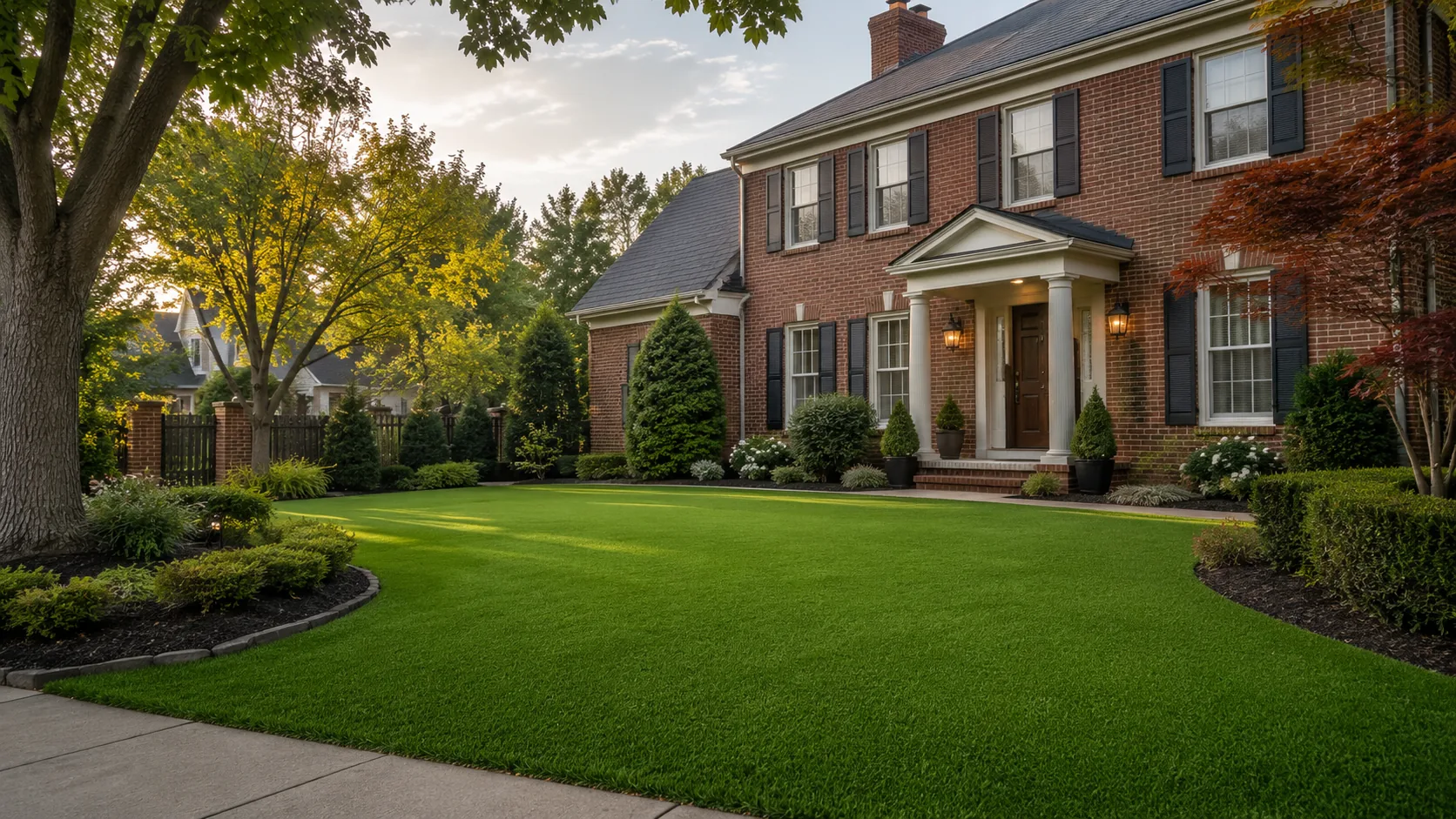 Artificial grass lawns in Lexington