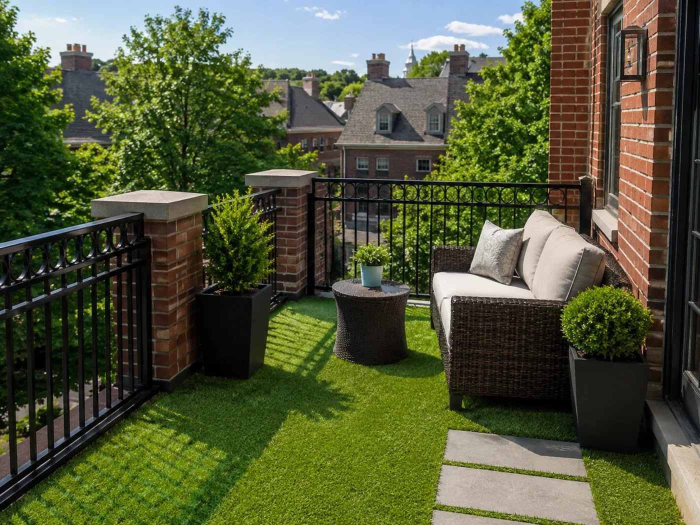 Artificial turf around pool Lexington KY
