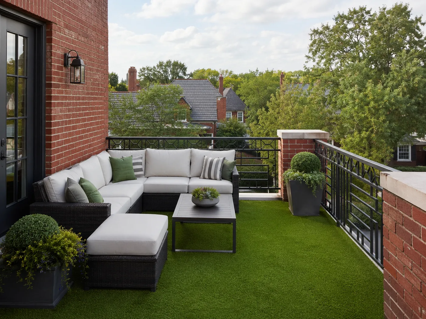 Artificial turf around pool Lexington KY